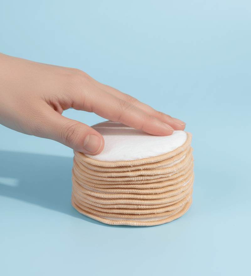Bamikoo™ Bamboo Makeup Remover Pads – Reusable & Eco-Friendly (10-Pack)